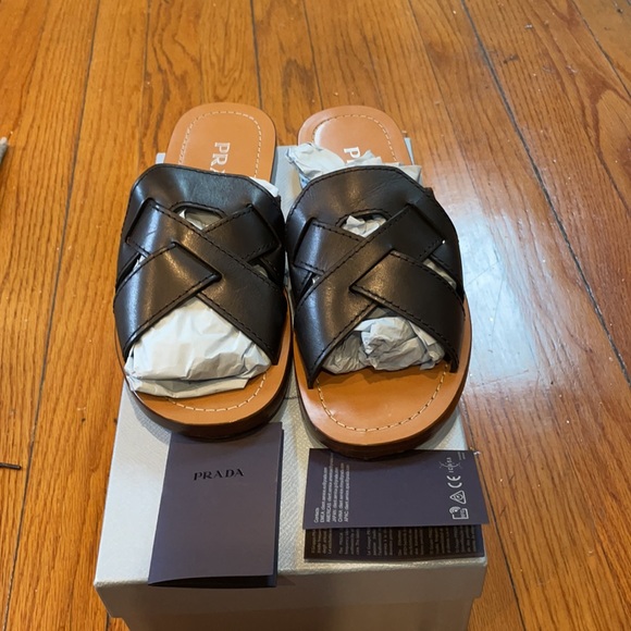 Womens Prada Black Sandals - Picture 10 of 10